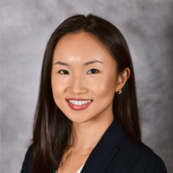 Headshot of Jia C Gao smiling.