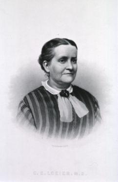 Headshot of Clemence Sophia Harned Lozier